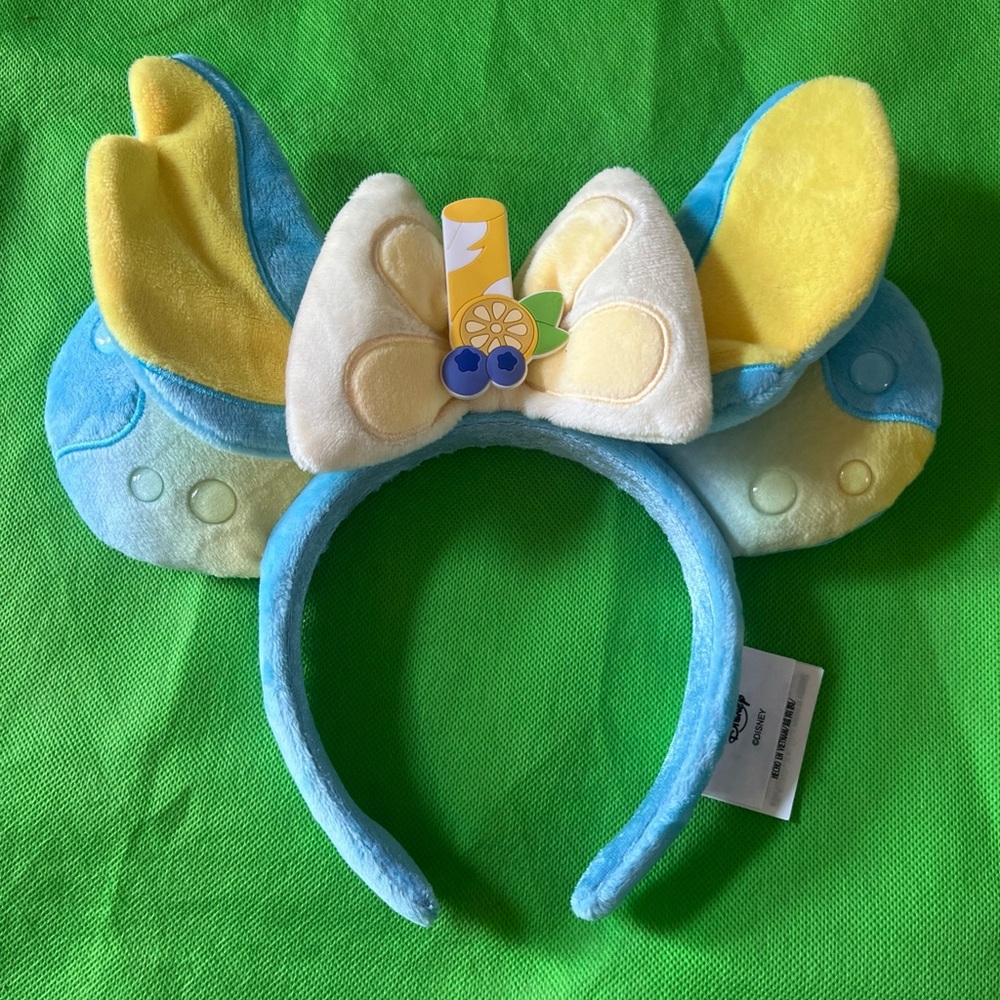 Disney Parks stitch, blueberry, lemonade munchling ears